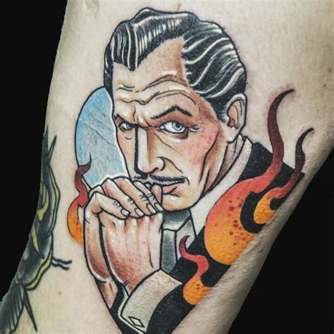 vincent price tattoo